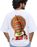 Pacha Vesham Men's Oversized Tee in White