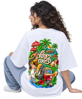 Aana Vandi Women's Oversized Tee in White