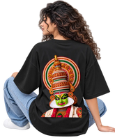 Pacha Vesham Women's Oversized Tee in Black