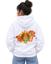 Muthukuda Women's Hoodie in White