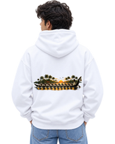 Vallam Kali Men's Hoodie in White