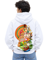 Onam Katha Men's Hoodie in White