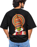 Pacha Vesham Men's Oversized Tee in Black