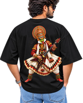 Rockakali Men's Oversized Tee in Black