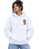 Pacha Vesham Women's Hoodie in White – alternate view